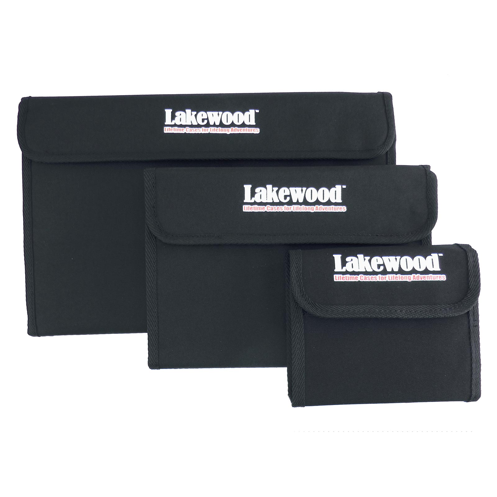 Lakewood Soft-Sided Lure Wallet Small/Medium/Large - Black
