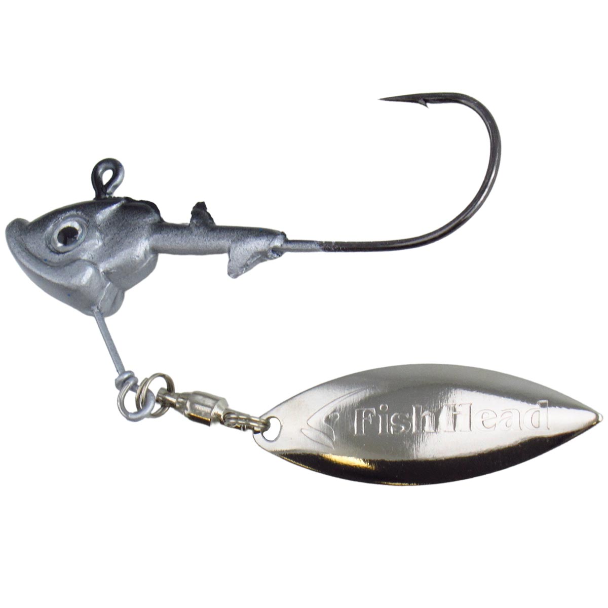 Fish Head Stand-Up Spin Underspin Jig Head