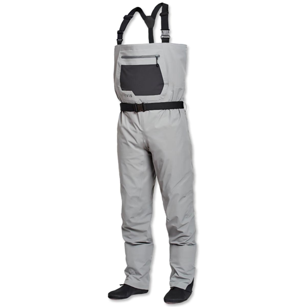 Orvis Men's Clearwater Stockingfoot Chest Waders Stone; XL