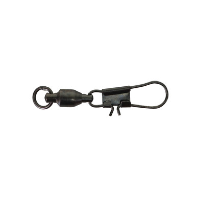 Ball bearing snap swivel. Helps save you from line twist. - Get Hooked  Magic Baits