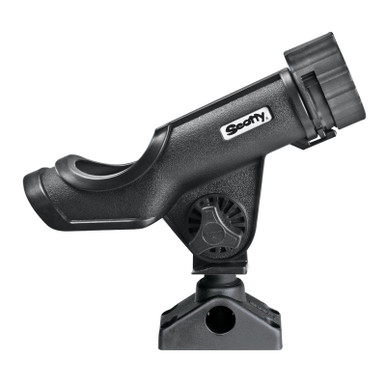 Scotty - Powerlock Rod Holder Black w/241 Side/Deck Mount