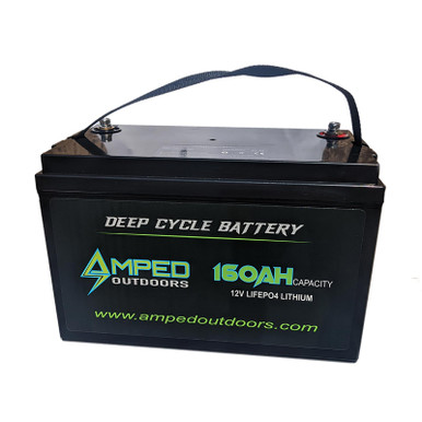 100Ah Lithium Battery (LiFePO4) 12.8V - Bluetooth – Amped Outdoors