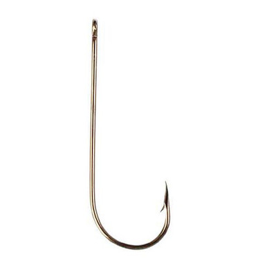 Tru Turn 388G Gold Snelled Hooks