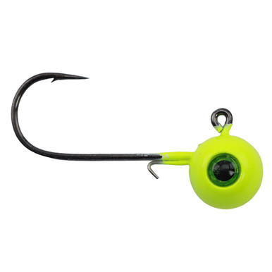 Circle Hook Jig: Chartreuse