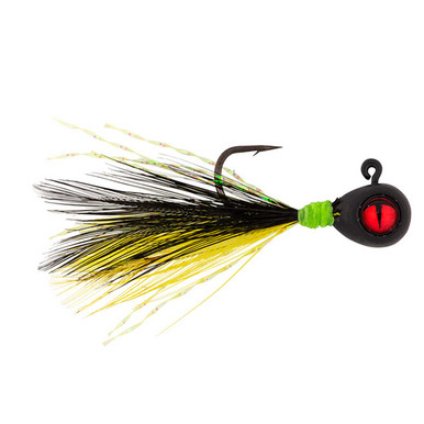 Hand Tied Crappie Jigs Bumblebee Jig Fish Bass Walleye Jig Fishing