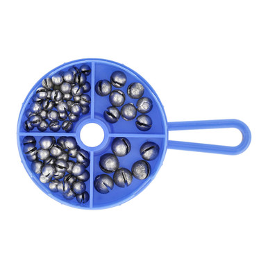 Eagle Claw Round Split Shot Assortment | FishUSA