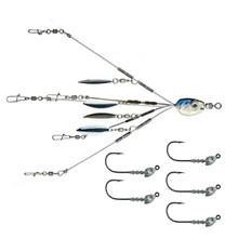 bass lure kits for sale Fishing Making Kit with Tackle Box 1/2 River Bugs (three each of two colors) Fish 4 Bass Kit