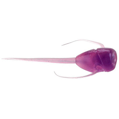 Alligator Gar Float Fishing Leader, Skull Beads, 2 Treble Hooks - Pink 