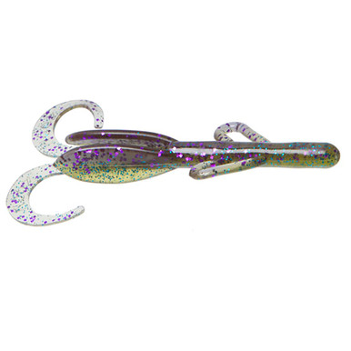 Zoom Finesse Worm Bag, Sprayed Grass, Soft Plastic Lures 