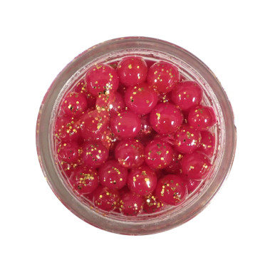 Pink Passion Roe UV - Glass Steelhead & Trout Egg Beads