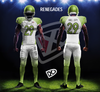 Fully Custom Game Football Uniforms - Design examples