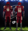 Fully Custom Game Football Uniforms - Design examples