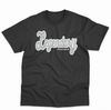 LEGENDARY TEE - BLACK and SILVER COLORS - ADULT SIZE