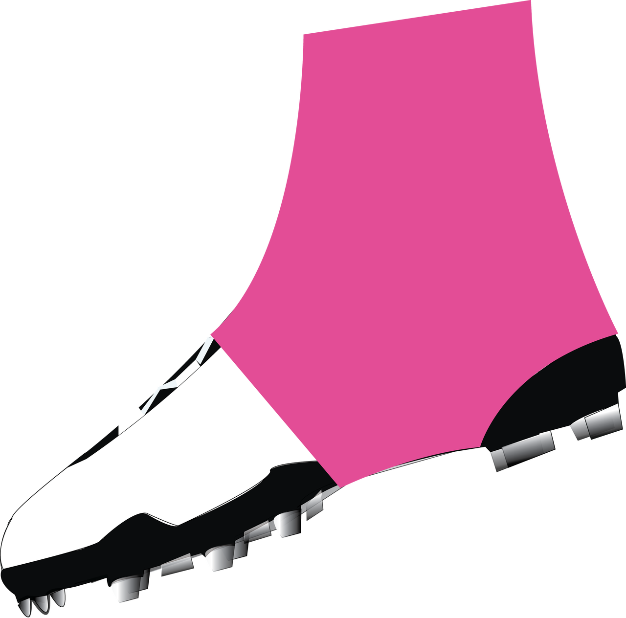 pink spats for cleats