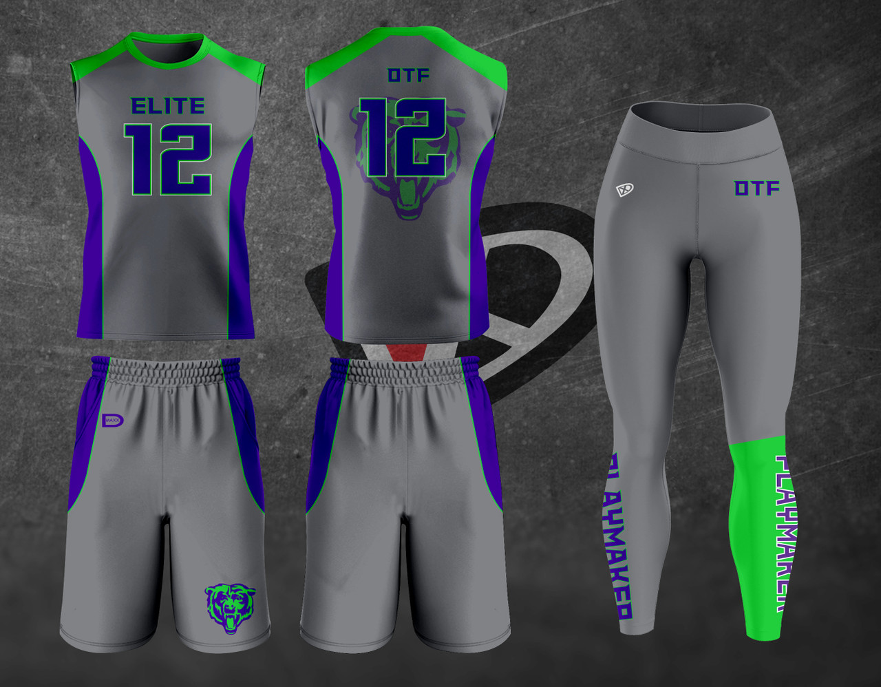 Custom football uniforms, 7v7 - SLEEFS