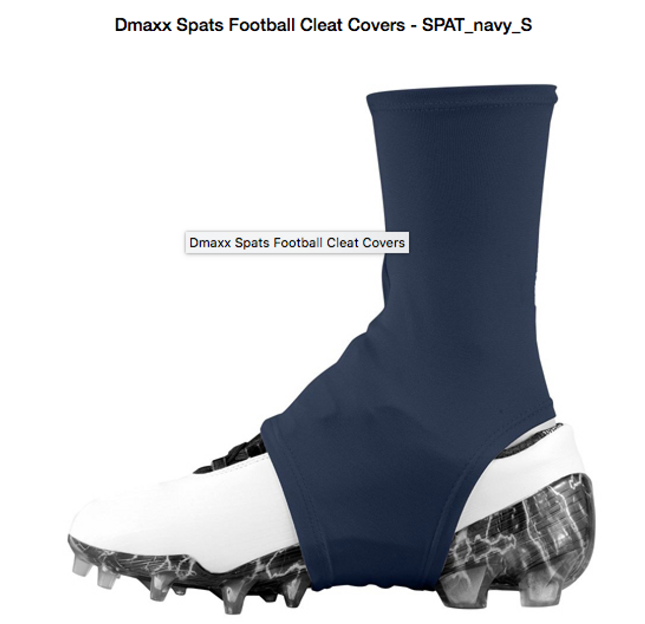 Football Cleat Cover Spats