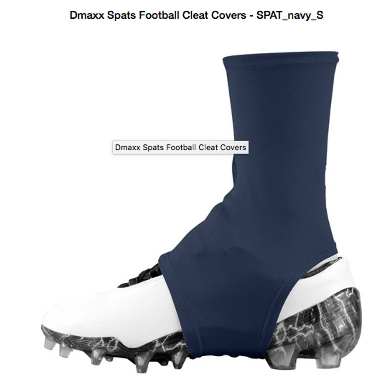 Solid Colors Spats Options (cleat Covers)