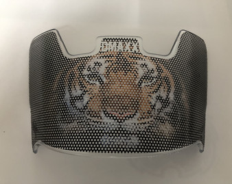 Dmaxx Brand Clear Visor and Tiger Face Skin