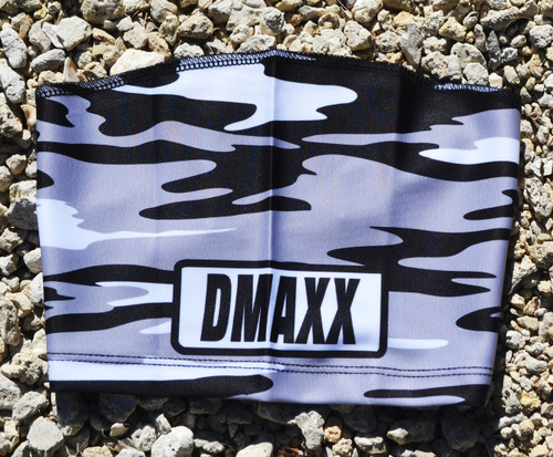 Black and Silver Classic Camo  Head Sleeve