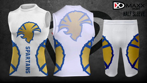 Sleeveless Compresson Shirts And Shorts Set Min 8 Sets