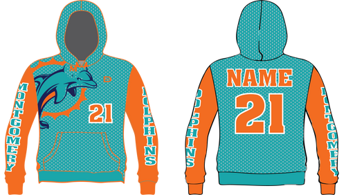 youth dolphins hoodie