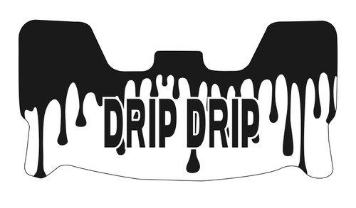 DRIP DRIP BLACK AND WHITE