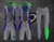 Flag Football -7ON7  Short Sleeve Compresson shirts and shorts set 