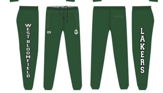 Pants- West Bloomfield track team