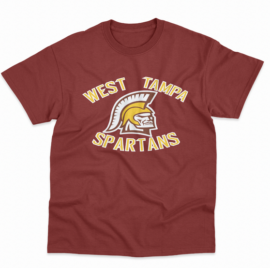 WEST TAMPA SPARTANS FAN SHIRT - UNISEX