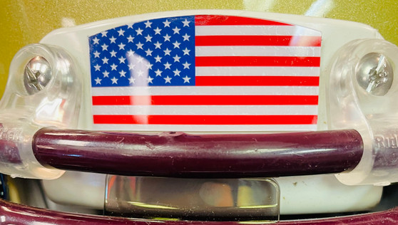 USA FLAG - RIDDELL SPEED  FLEX - BUMPER DECALS