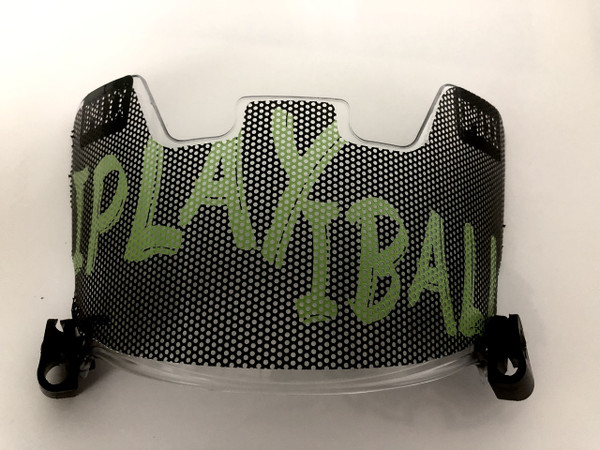 Dmaxx Brand Clear Visor and Iplay Iball Skin