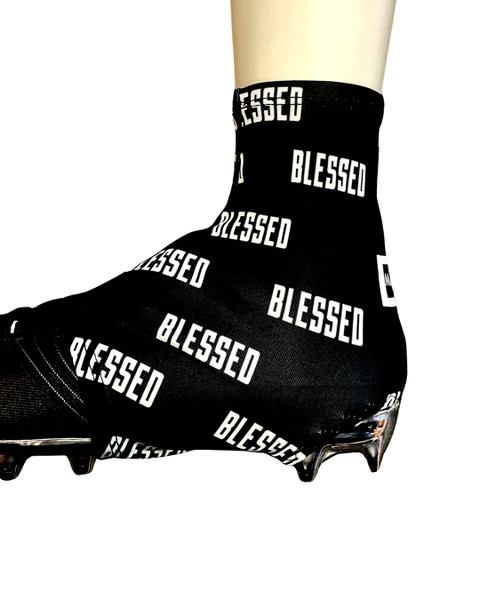 Blessed Spats(cleat cover) Black and White