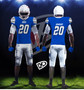 Fully Custom Game Football Uniforms - Design examples