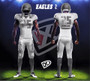 Fully Custom Game Football Uniforms - Design examples