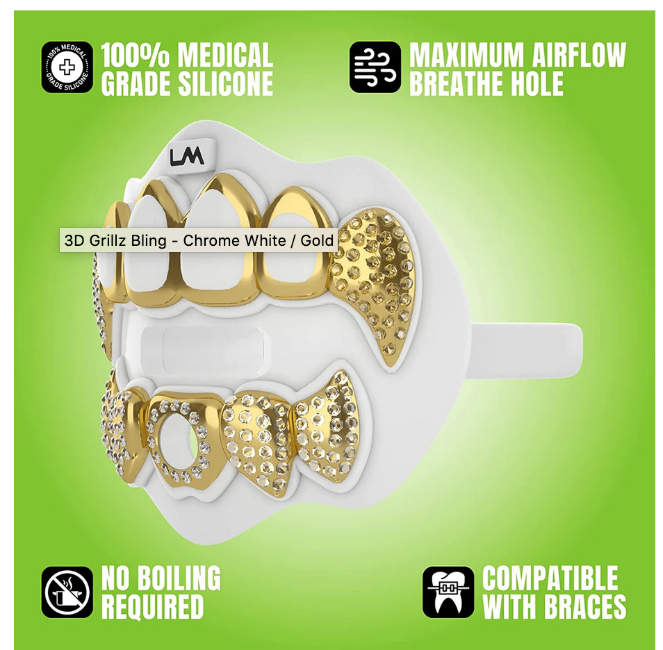 LOUDMOUTH 3D-CHROME GRILLZ - Dmaxx Sports