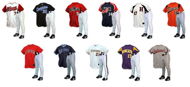 Custom Baseball Team Uniforms & Jerseys - Made in the USA by Cisco