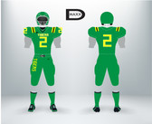 Balling On a Budget Football Uniform - Sublimated Football Uniform