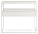 Deznee - White - Credenza