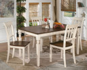 Whitesburg - Brown / Cottage White - Dining Room Side Chair (Set of 2)