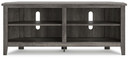 Arlenbry - Gray - Medium Corner TV Stand