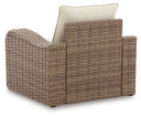 Sandy Bloom - Beige - Lounge Chair W/Cushion