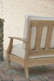 Clare - Beige - Lounge Chair W/Cushion