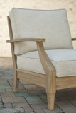 Clare - Beige - Lounge Chair W/Cushion