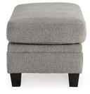 Davinca - Charcoal - Ottoman