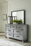 Russelyn - Gray - Dresser, Mirror