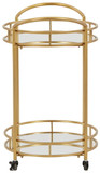 Wynora - Gold - Bar Cart