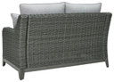 Elite Park - Gray - Loveseat W/Cushion