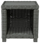 Elite Park - Gray - Square End Table