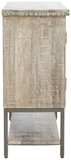 Laddford - Whitewash - Accent Cabinet - 2-shelves