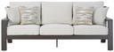 Tropicava - Taupe / White - Sofa With Cushion